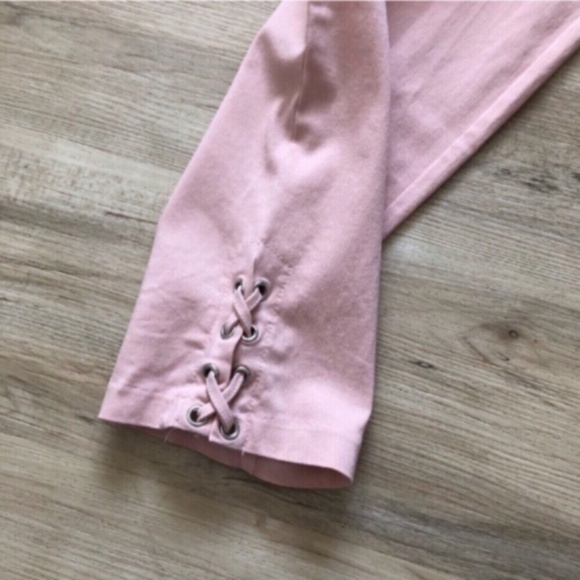 89th & Madison Barbie Pink Straight Leg Pants - Picture 2 of 7